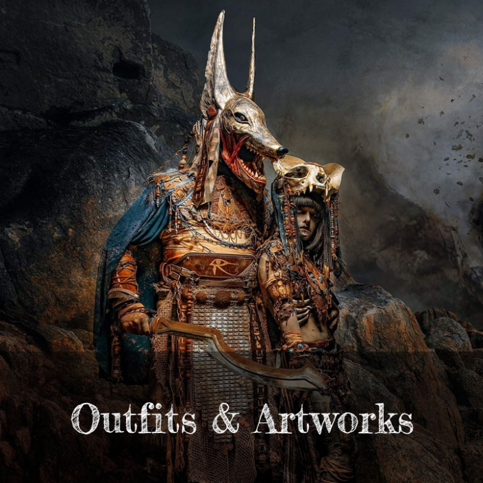 Mia Shinda Outfits & Artworks
